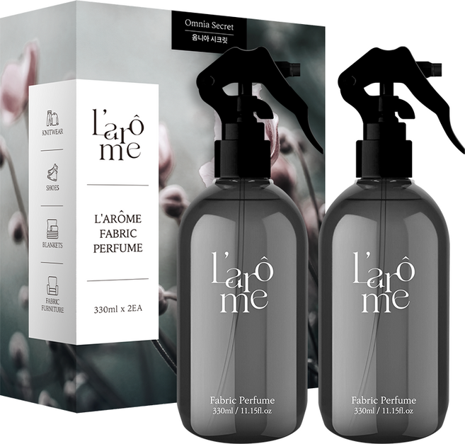 더허브샵 라홈 시그니처 섬유 향수 2개입, 2세트, 330ml, 옴니아시크릿