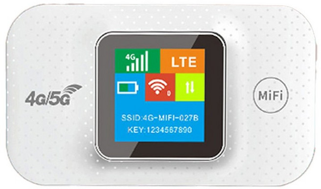 4G/5G 모바일 핫스팟 WIFI 라우터 Sim 카드 슬롯 넓은 적용 범위가있는 4G LTE 라우터 리피터 포켓 모뎀, 02 White A, 1개, 에이, 하얀색