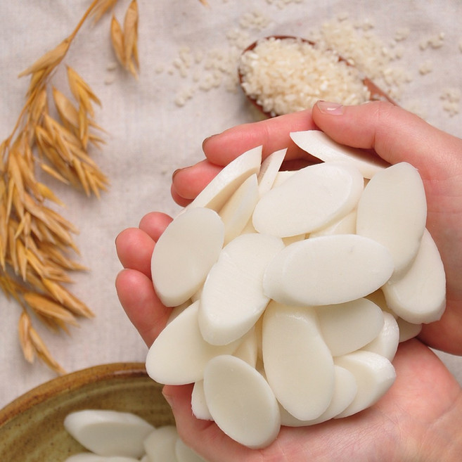 [HACCP] 40년전통 쌀 떡국떡 / 쌀 떡볶이떡 2kg 대용량 골라담기, 3개