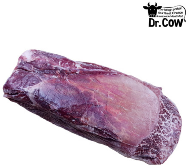 [닥터카우] 수입산 소고기 미국산 (초이스) 부채살 지방 및 근막제거 손질된 원육 2kg, 1개