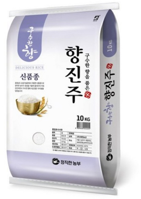 정직한농부 향진주 쌀, 상등급, 10kg, 1개