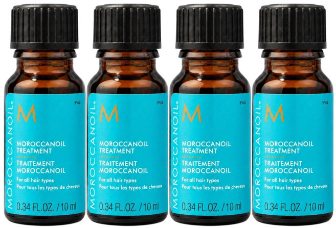 [살롱전용] 모로칸 헤어 오일 트리트먼트 10ml x 4개 여행용 오리지널, 10g
