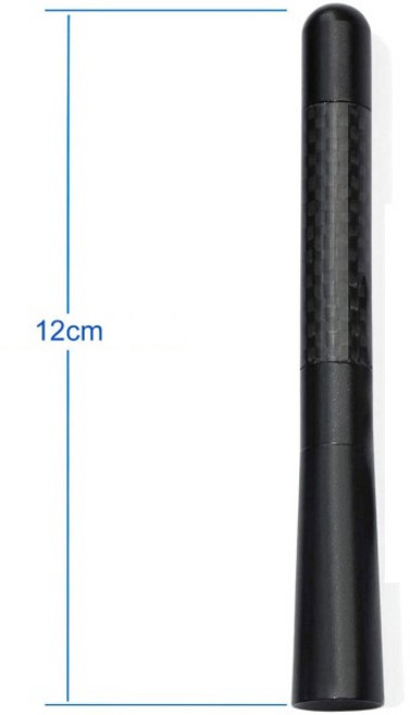 스트리트 글라이드 로드 여행용 Superbat 4.7 12cm 오토바이 탄소 섬유 안테나