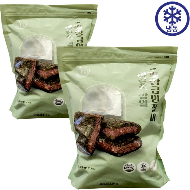 창억떡 어린쑥 밥알 팥앙금인절미, 2개, 1.1kg