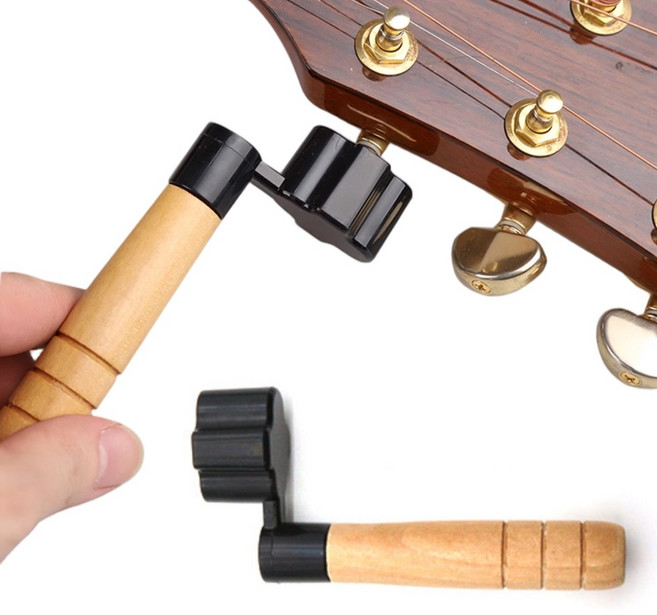 도나토르 기타 줄감개 스트링 와인더 튜닝 교체용, 1개