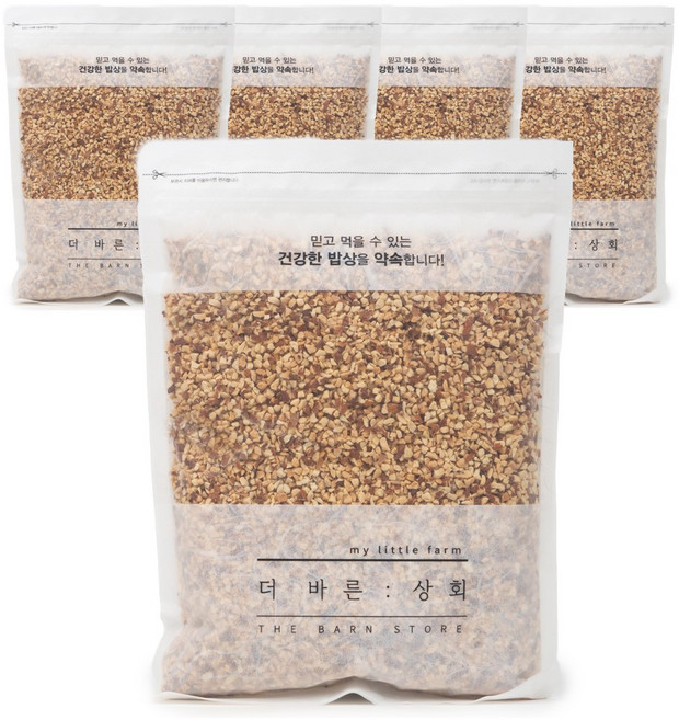 더바른상회 구운 아몬드 분태, 5개, 1kg