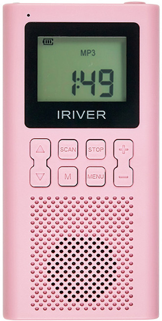 아이리버 포터블 스피커 라디오, IrS_C505/아이리버포터, DARK PINK COLOUR