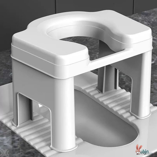 구멍 뚫린 의자 좌욕 가정용 노인 임산부 쇼트형 좌욕기, 톨화이트, 1개