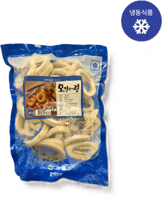 미소식품 냉동 오징어링 (800g), 1개, 800g