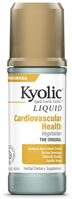쿄릭 Kyolic 숙성마늘 추출물 액상 Liquid 60ml 갈릭 Garlic 베지테리언 Vegetarian 비건 Vegan 식물성 키올릭 Aged Garlic Extract, 1개, 120ml - 쿠팡
