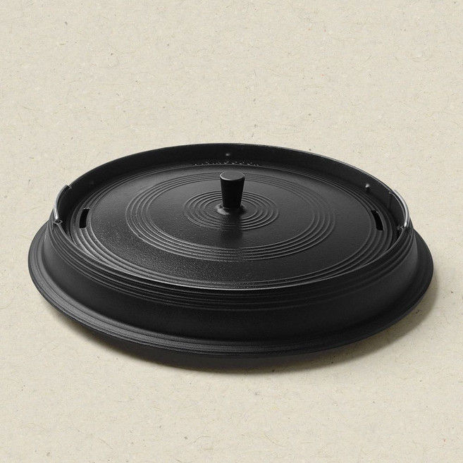가정용 업소용 고기불판 무쇠 주물 가마솥뚜껑 대형 ye2*00024Qq, 1개