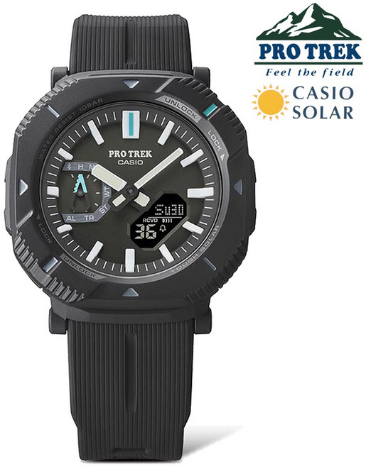 카시오 프로트렉 블루투스 태양광 충전 솔라 손목시계 PRJ-B001-1DR