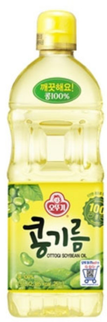 오뚜기 콩기름, 1.5L, 3개