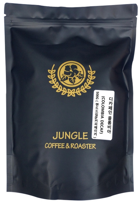 정글커피 콜로비아 후일라 슈가케인 디카페인 수프리모, 1개, 500g, 핸드드립&커피메이커