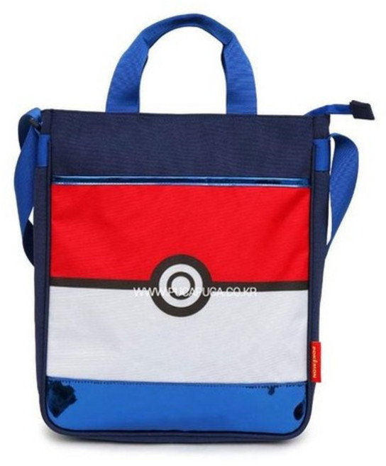 여백 포켓몬스터 몬스터볼 보조가방 크로스 아동백