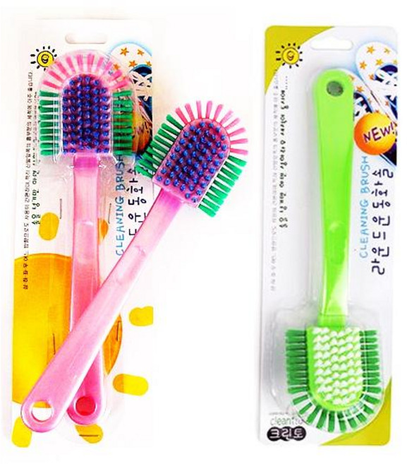 일조화학 라운드 운동화솔 2개 (색상랜덤), 랜덤