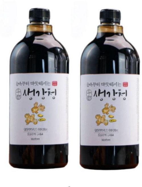 본초 생강청 1000ml x 2병, 1개