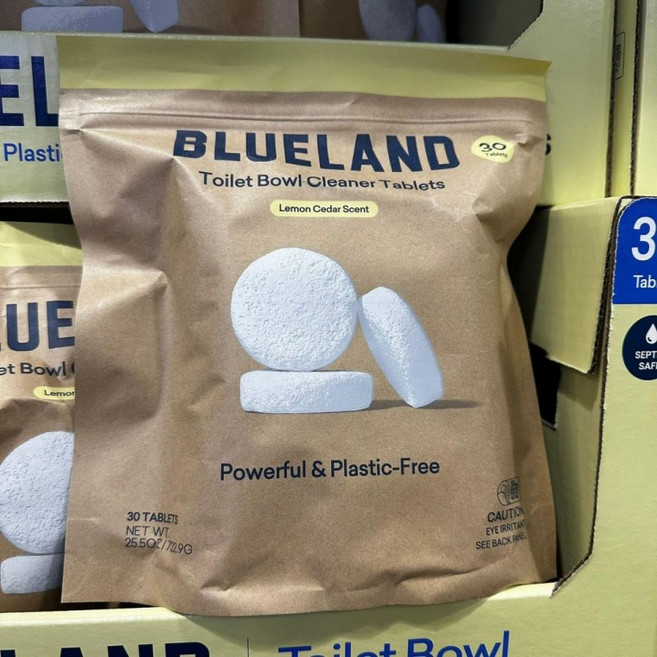 블루랜드 변기세정제 발포거품 타블렛 클리너 30입, 30개