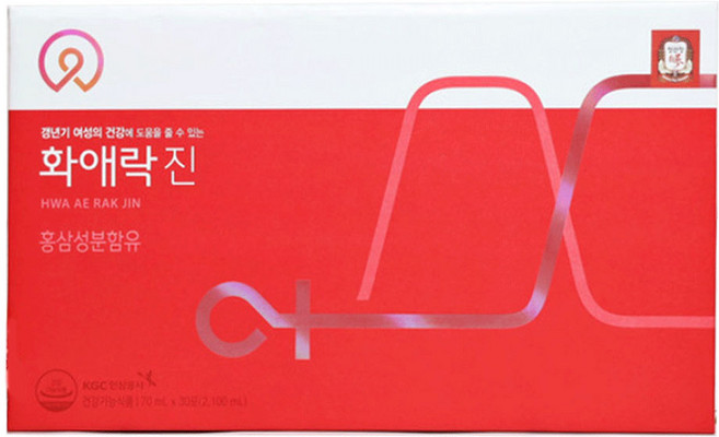 정관장 화애락 진 홍삼진액, 70ml, 30개