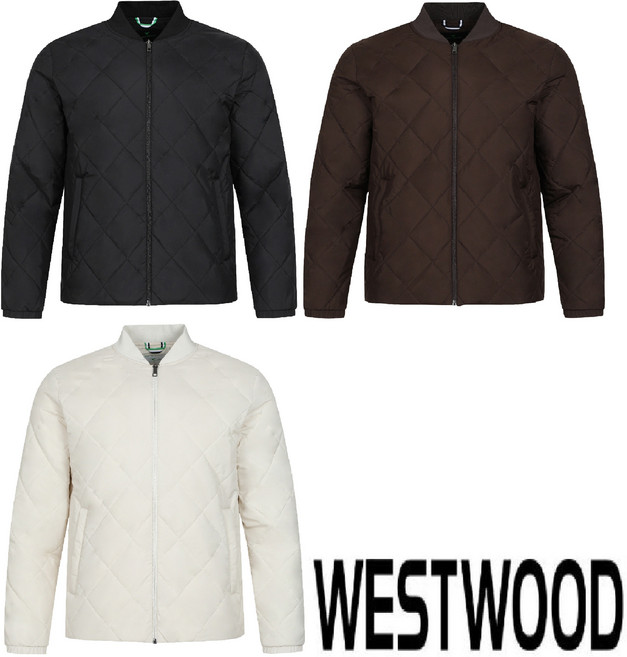 5층 웨스트우드 WESTWOOD 맨 퀄팅 패딩 자켓 (남자 가을 겨울 경량 자켓) P1/211
