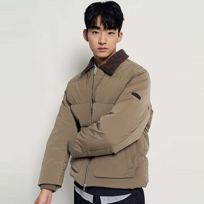 [국내백화점] 재킷 빈폴 [빈폴] 헌팅 다운 재킷 베이지 (BC5Y38C27A) 봄 여행 에지 심플 덴디 선물