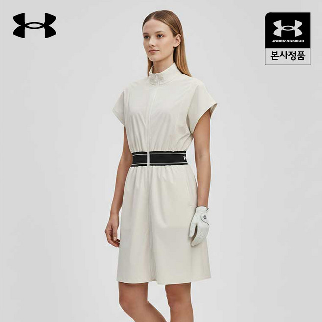 [정상가 309 000원] 여성 UA골프 윈드브레이커 풀집 원피스_U4UWOP001-011