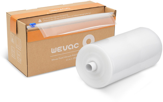 위백 식품 진공포장 엠보싱 팩 절단케이스 28cmx4500cm 1개