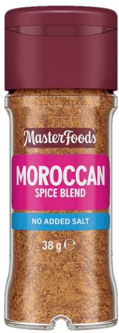 호주 무염 모로코 스파이스 양념 시즈닝 38g Masterfoods No Added Salt Moroccan, 1개