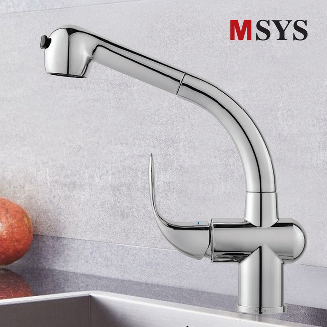 엠시스 MSYS 싱크대수전 주방수전 주방용 수도꼭지, 1개