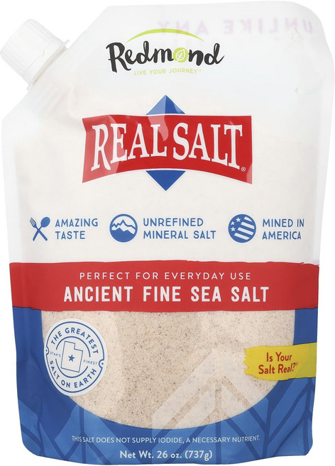 레드몬드 리얼솔트 고은입자 바다소금, 1개, 737g