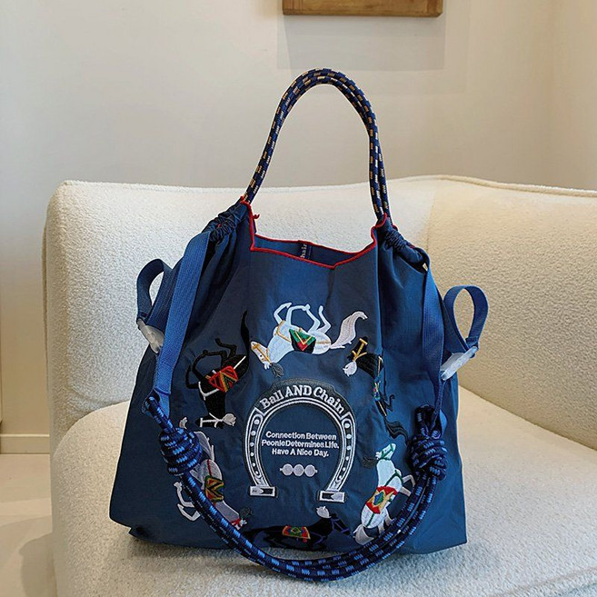 캔버스 여름가방 린넨가방 보부상 연예인 에코백 장바구니가방 숄더백 토트백 데일리 공효진가방