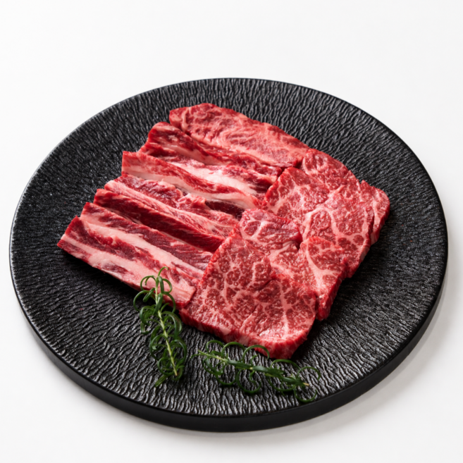 1++ 한우선물세트 한우 소고기 구이용 등심250g+부채살250g, 1세트, 500g
