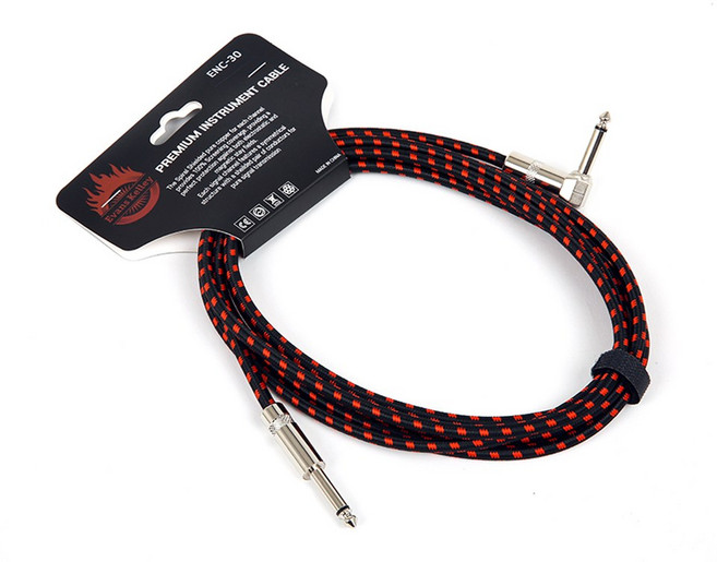 Twoman ENC-30BR 기타케이블 3m 연주용케이블, 1개