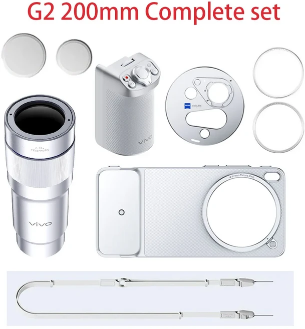 Vivo X300 Ultra 사진작가용 키트 완전 세트 모든 항목 포함 옵션으로 Zeiss G2 200mm / 망원 렌즈, 01 For Vivo X300 Ultra, 03 G2 200mm lens