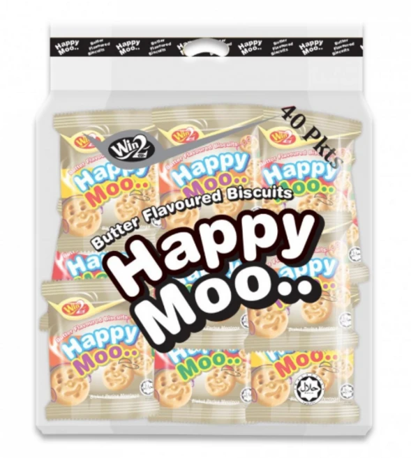 Win2 해피무 버터맛 비스켓, 480g, 1개 - 쿠팡