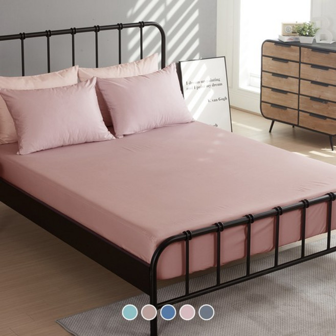 순면 내츄럴 홑겹매트리스커버 라지킹LK