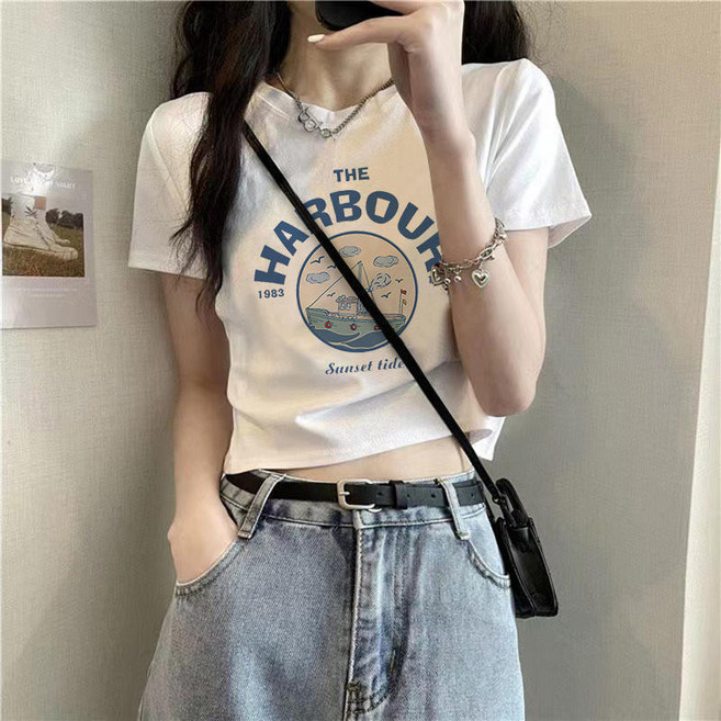 圓領修身短袖T恤