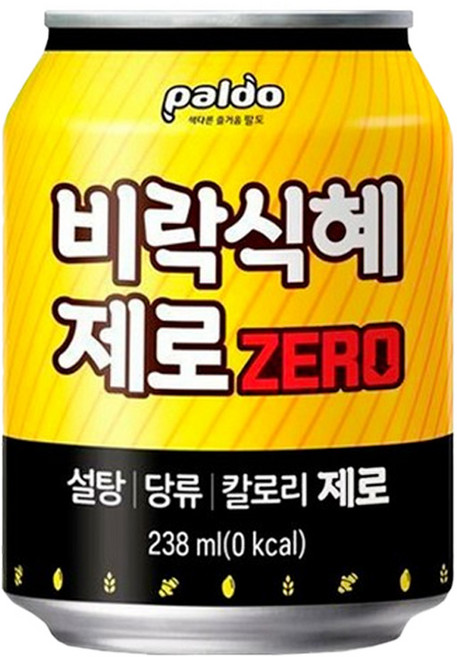 비락식혜 제로 238ml 15캔, 15개