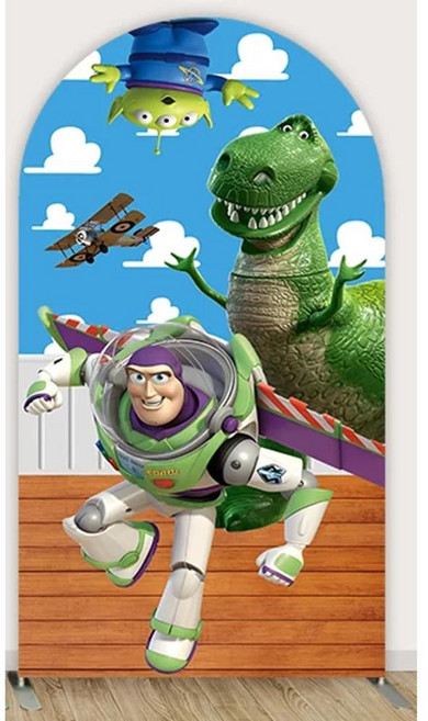 파티 푸른 하늘 배경 인피니티 앤 비욘드 버즈 우디 사진 토이 샤워 배너, 1개, 3. cover3 / H. 140x220cm(4....