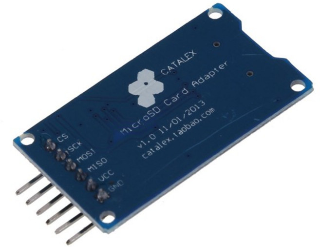 SPI 리더 미니 SD 메모리 카드 TF 모듈 arduino용, 1개