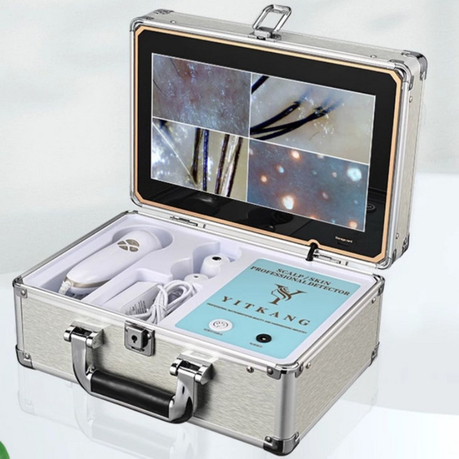 두피진단기 모발 두피 카메라 현미경 모공 분석기, 1개