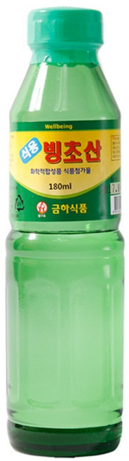 금하푸드 빙초산 180ml PET, 40개