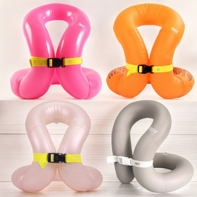 베르 구명조끼 튜브 유아용 조끼튜브 유아튜브 25kg미만, 핑크