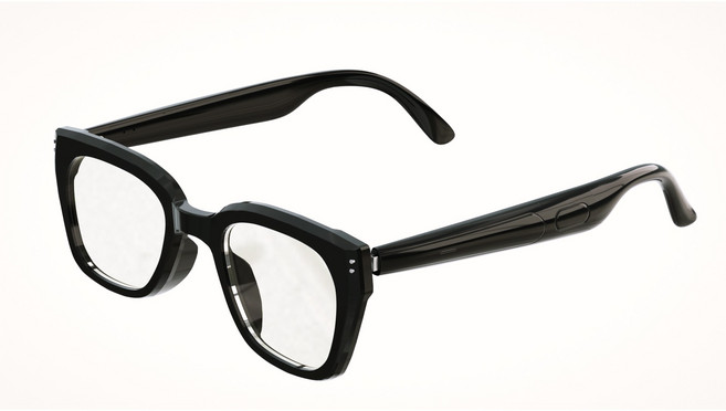 HAILESI 블루투스 이어폰 AI 스마트 글래스 블루투스 5.4 번역 안경 144 언어 및 액센트 블루 라이트 필터링 렌즈 다기능 스마트 글래스 AT100, X01, 투명