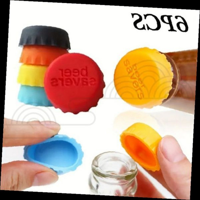 실리콘 병마개 와인 음료 밀폐 보관 주방용품 컬러풀 재사용