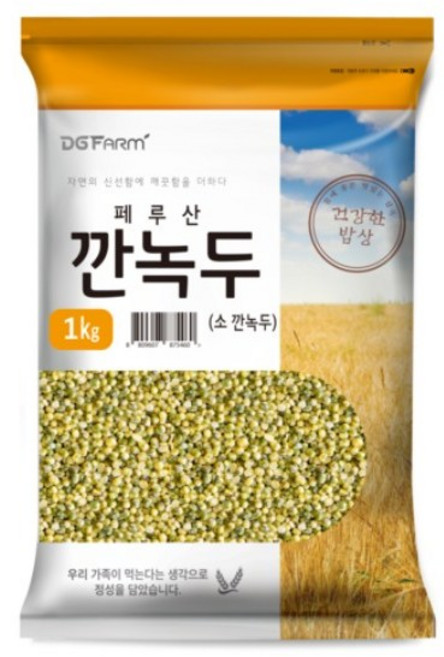 대구농산 깐녹두, 1kg, 1개