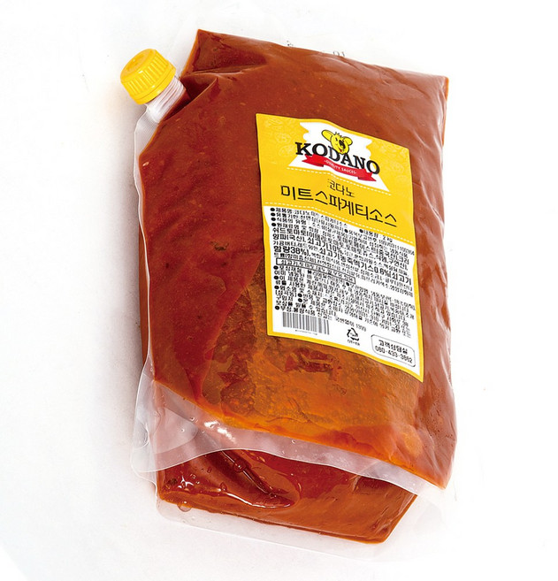 조흥 코다노 미트스파게티소스 2kg, 1개