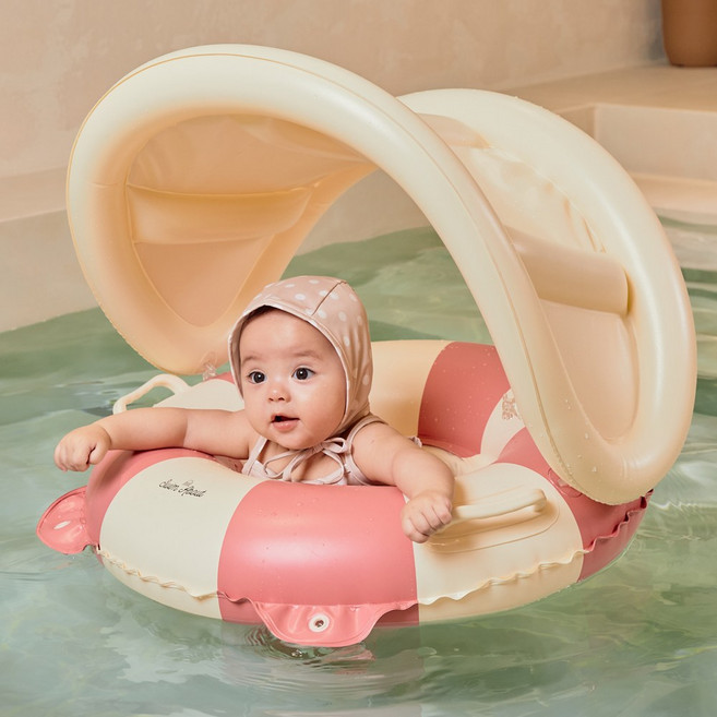 스윔어바웃 클래식 그늘막 보행기 튜브 세트, 로즈 핑크(CW04), 1개