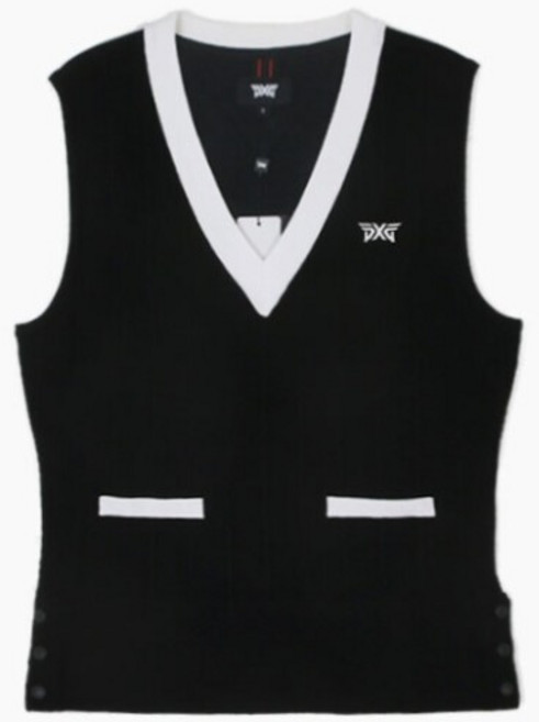 [피엑스지] PXG골프조끼 UQC PJPCW4203-21 WOMENS V NECK KNIT VEST