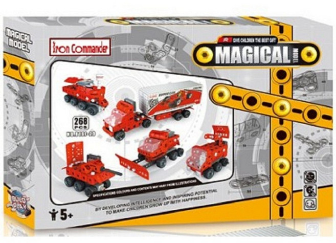Iron Commander 電動5合1變形貨櫃車, 1個